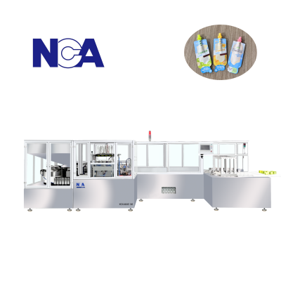 NCA1604E-150型 软包装袋自动装嘴封口机