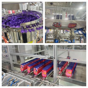NCA1609B 软包装袋自动装嘴封口机