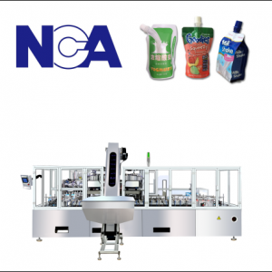 NCA1609B 软包装袋自动装嘴封口机